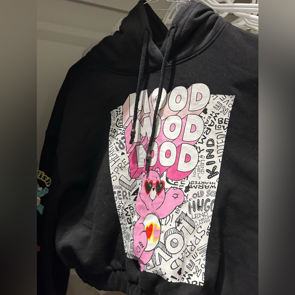 BRAND NEW Care Bears Black Hoodie